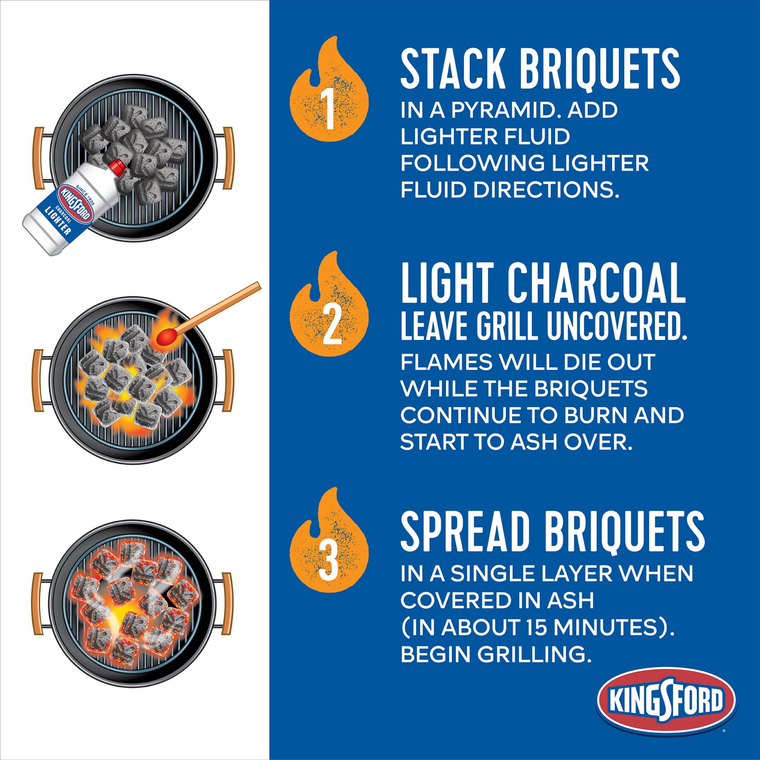 Kingsford Sweet and Fruity Applewood Charcoal Briquettes, 16 lbs
