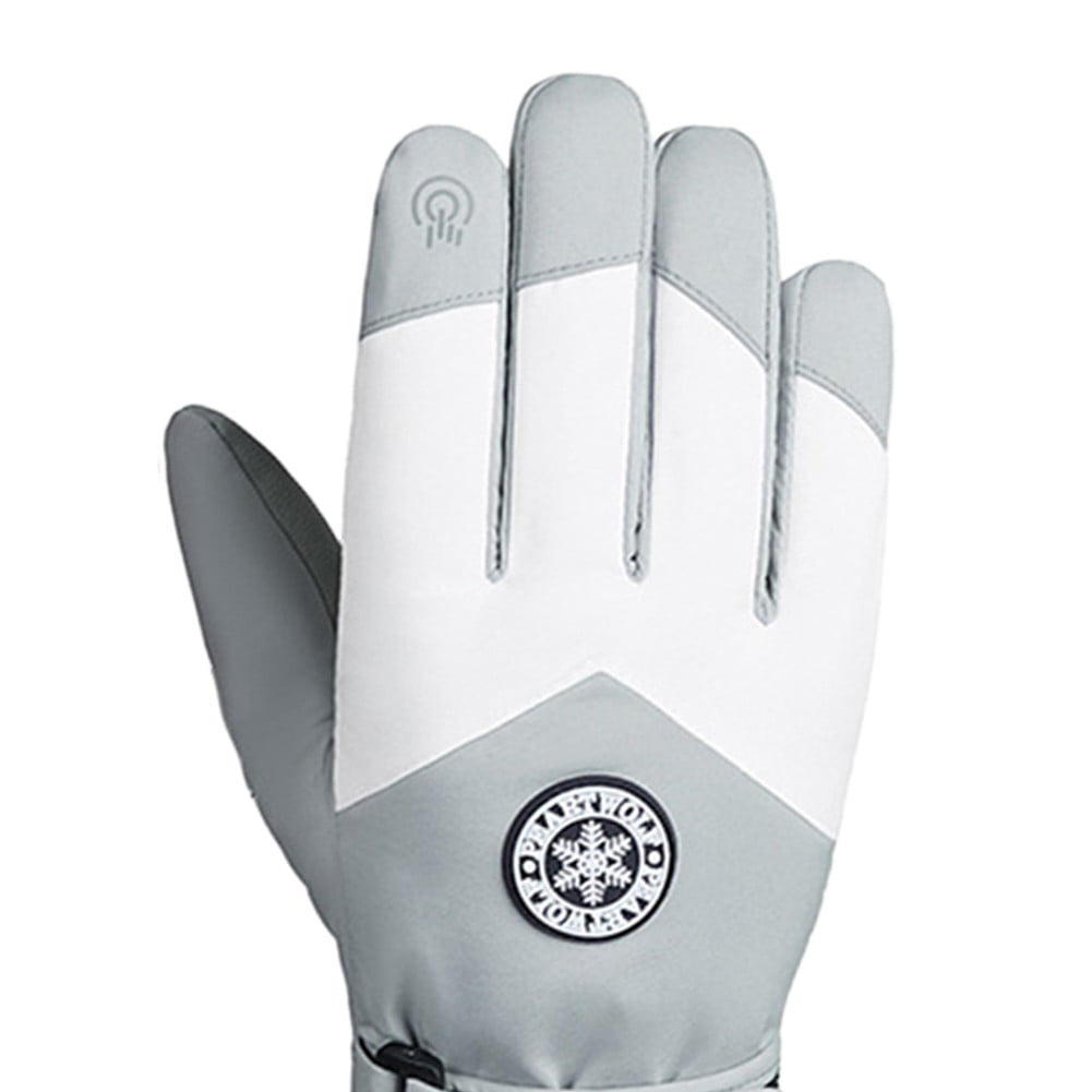 Ski Gloves, Winter Waterproof Warm Touchscreen Snow Gloves Mens, Womens, Boys, Girls, Kids