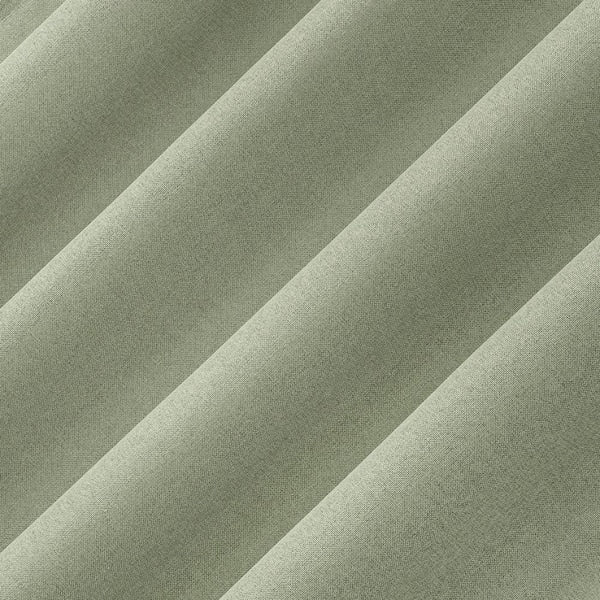 Hathaway Twist Tab Sage Green Polyester 40 in. W x 63 in. L Tab Top Light Filtering Curtain (Single Panel)