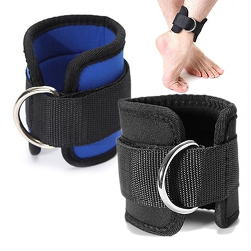 1Pc Ankle Strap Adjustable Ankle Protection Ergonomic Design Cuff Attachment Fitness Ankle Strap for Sports