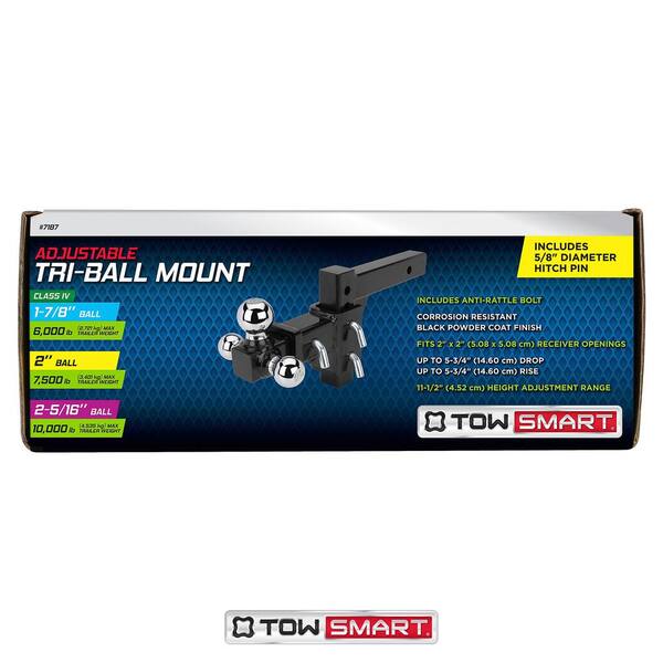 Adjustable Tri-Ball Mount