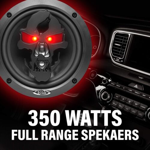 BOSS Audio Systems SK653B 6.5 Inch Car Speakers 350 Watts of Power Per Pair