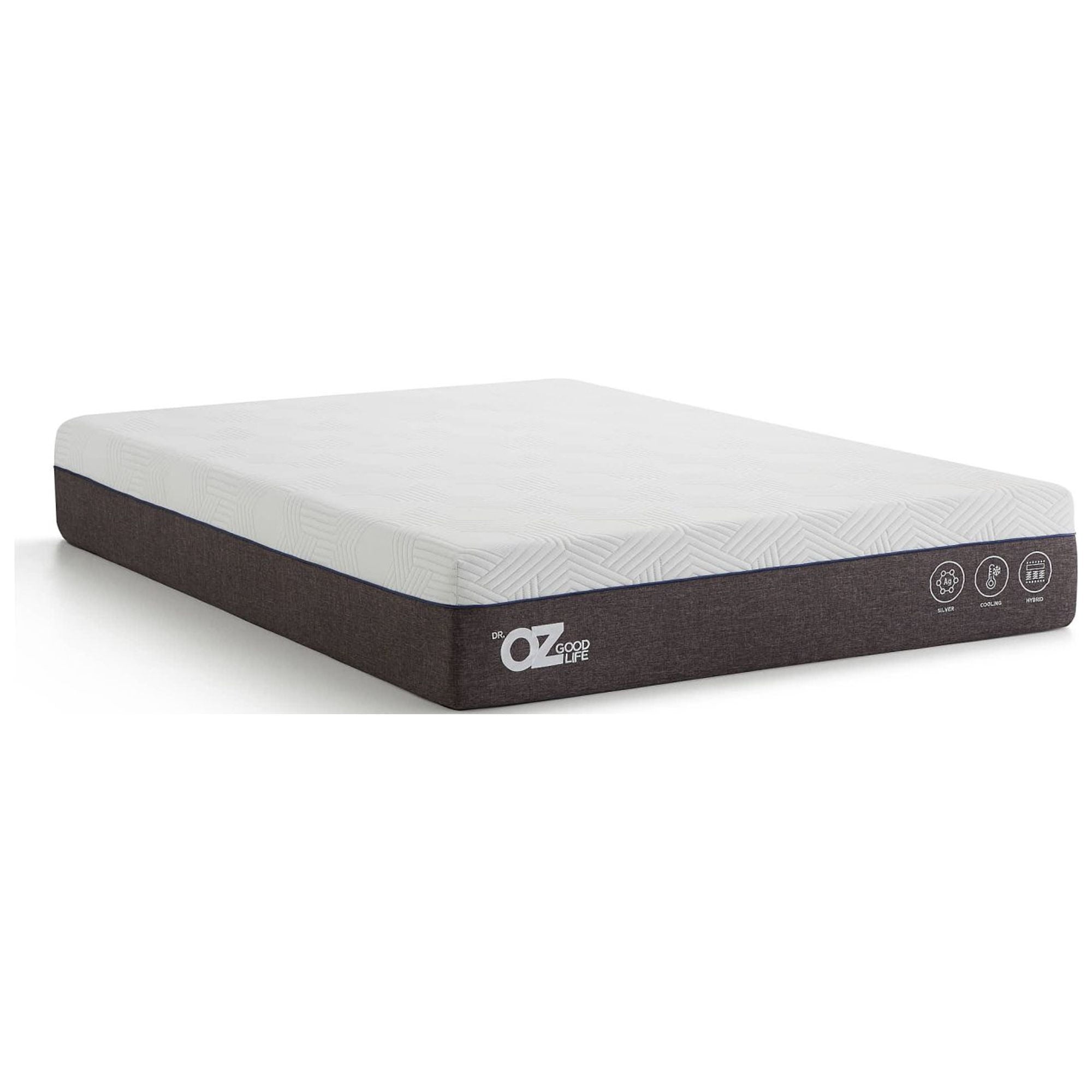 Dr. Oz Good Life Hybrid Gel Foam and Spring Mattress Pro, Twin XL