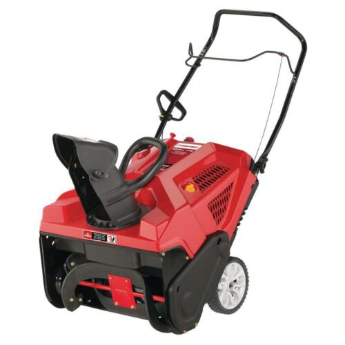 Troy Bilt Snow Blower Electric Start 21 In 179 Cc Single Stage Gas Chute Control