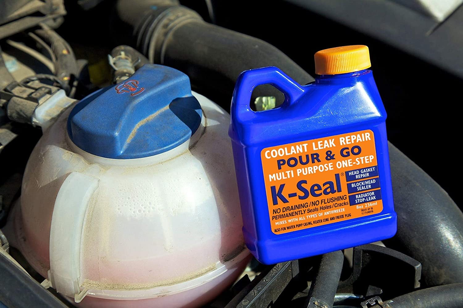 K-Seal Coolant Leak Repair, Shake, Pour and Go