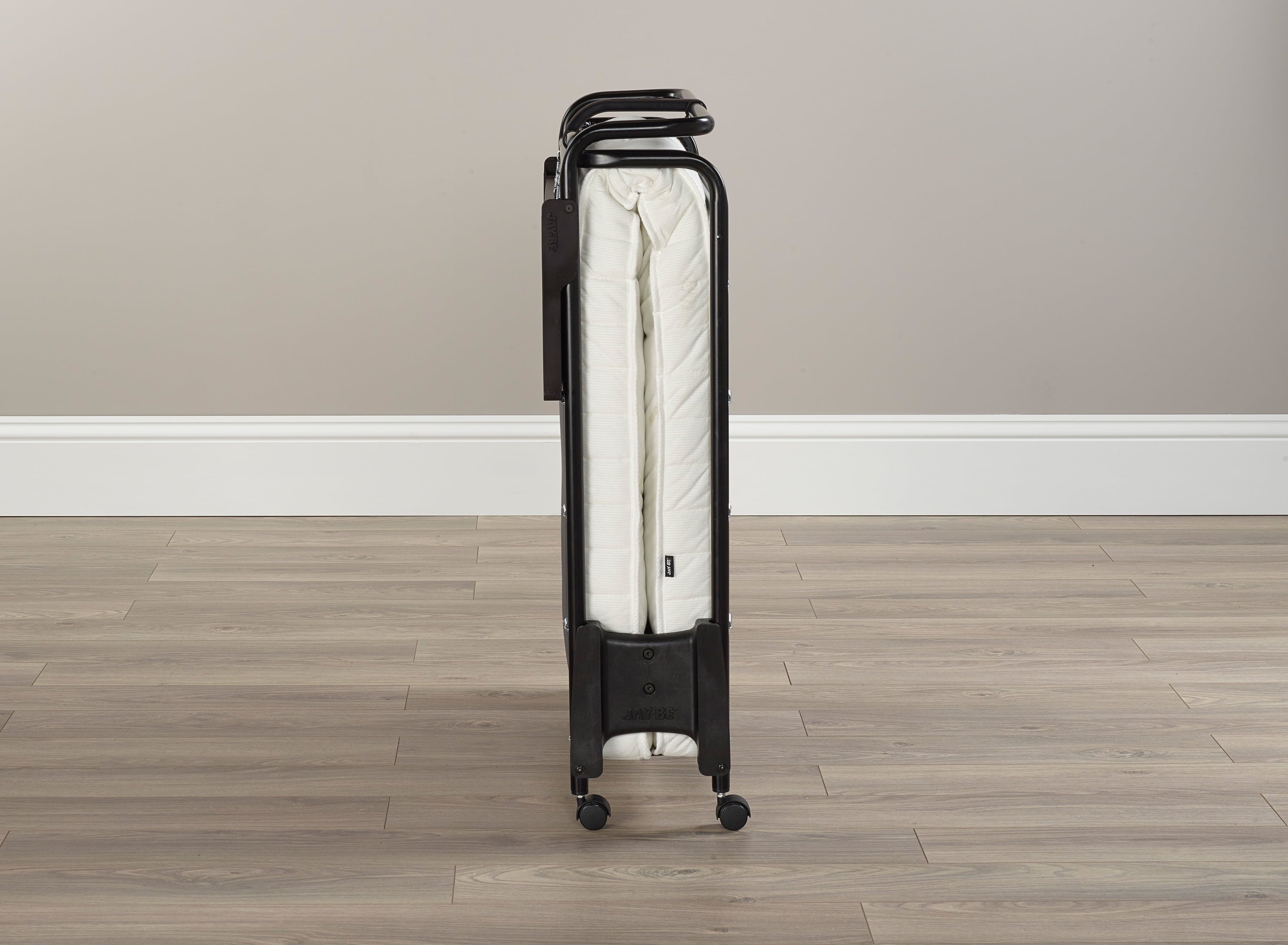 Jay-Be Inspire Folding Bed with Micro e-Pocket Spring Mattress and Headboard, Twin,