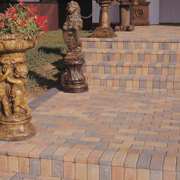 Holland 7.87 in. L x 3.94 in. W x 1.77 in. H 45 mm Old Town Blend Concrete Paver (672-Piece/145 sq. ft./Pallet)