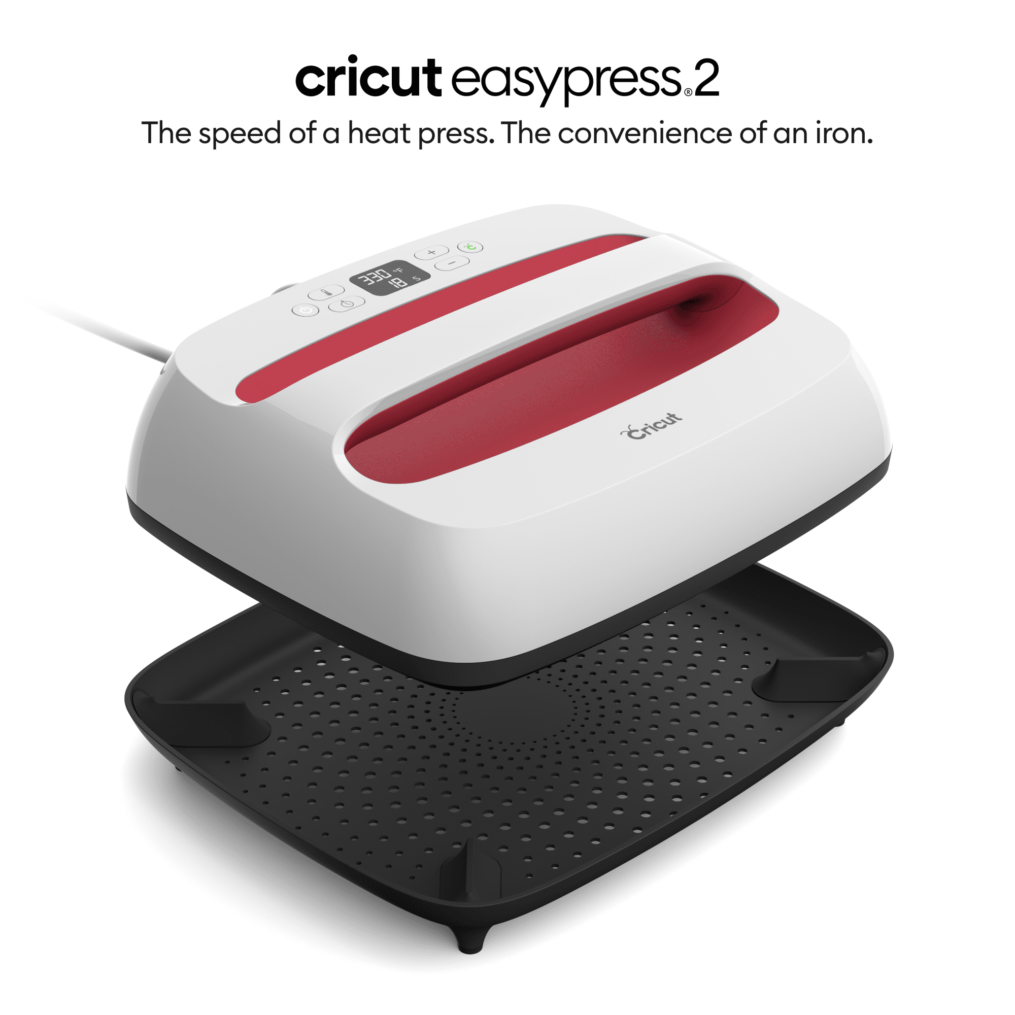 Cricut EasyPress® 2, Daybreak - 12 in x 10 in - Handheld Heat Press