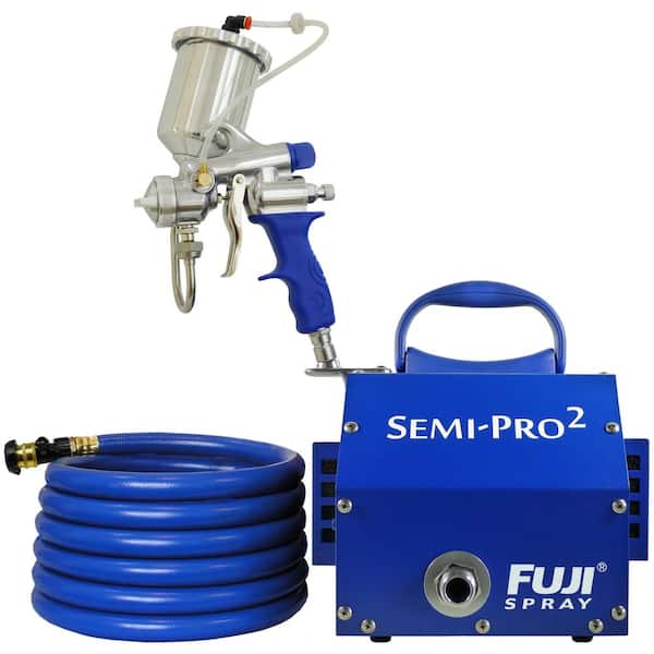 Semi-PRO 2 M-Model HVLP Paint Sprayer Gun with 400cc Gravity Feed Cup and 1.3 mm Air Cap Set HVLP Paint Sprayer System