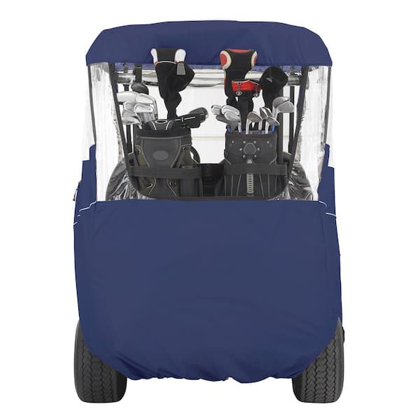 Fairway Short Roof Travel Golf Car Enclosure Navy