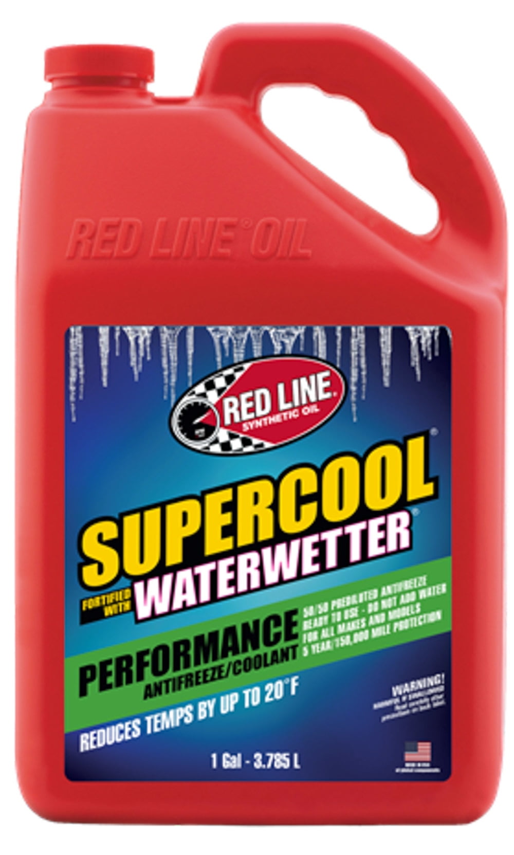 Red Line 81215 1 Gallon Supercool Performance Antifreeze & Coolant