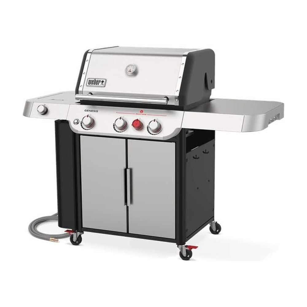 Weber Genesis S-335 Grill Stainless Steel 3-Burner Natural Gas