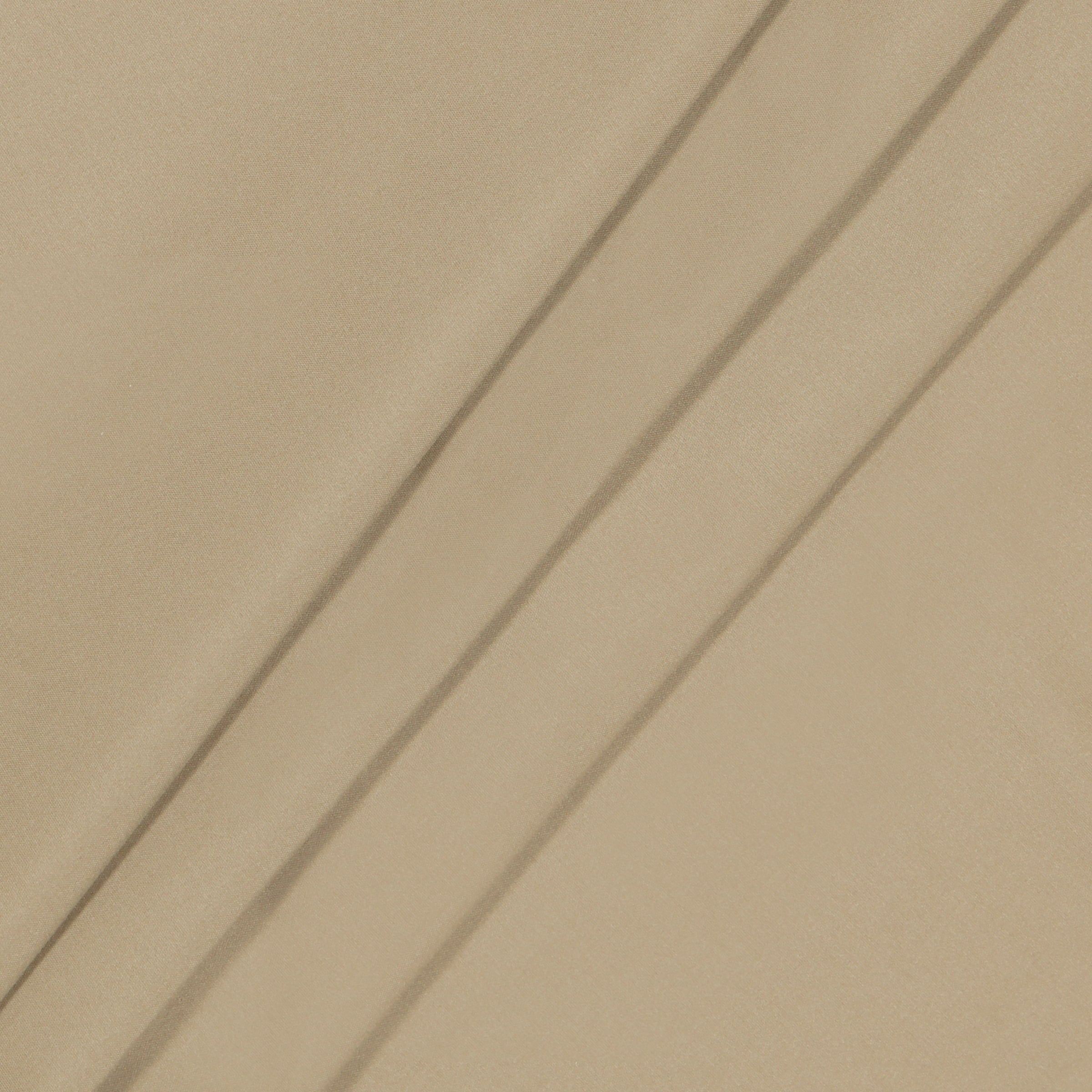 Eclipse Microfiber Energy-Efficient Solid Blackout Grommet Top Single Window Curtain Panel, Beige, 42 x 63