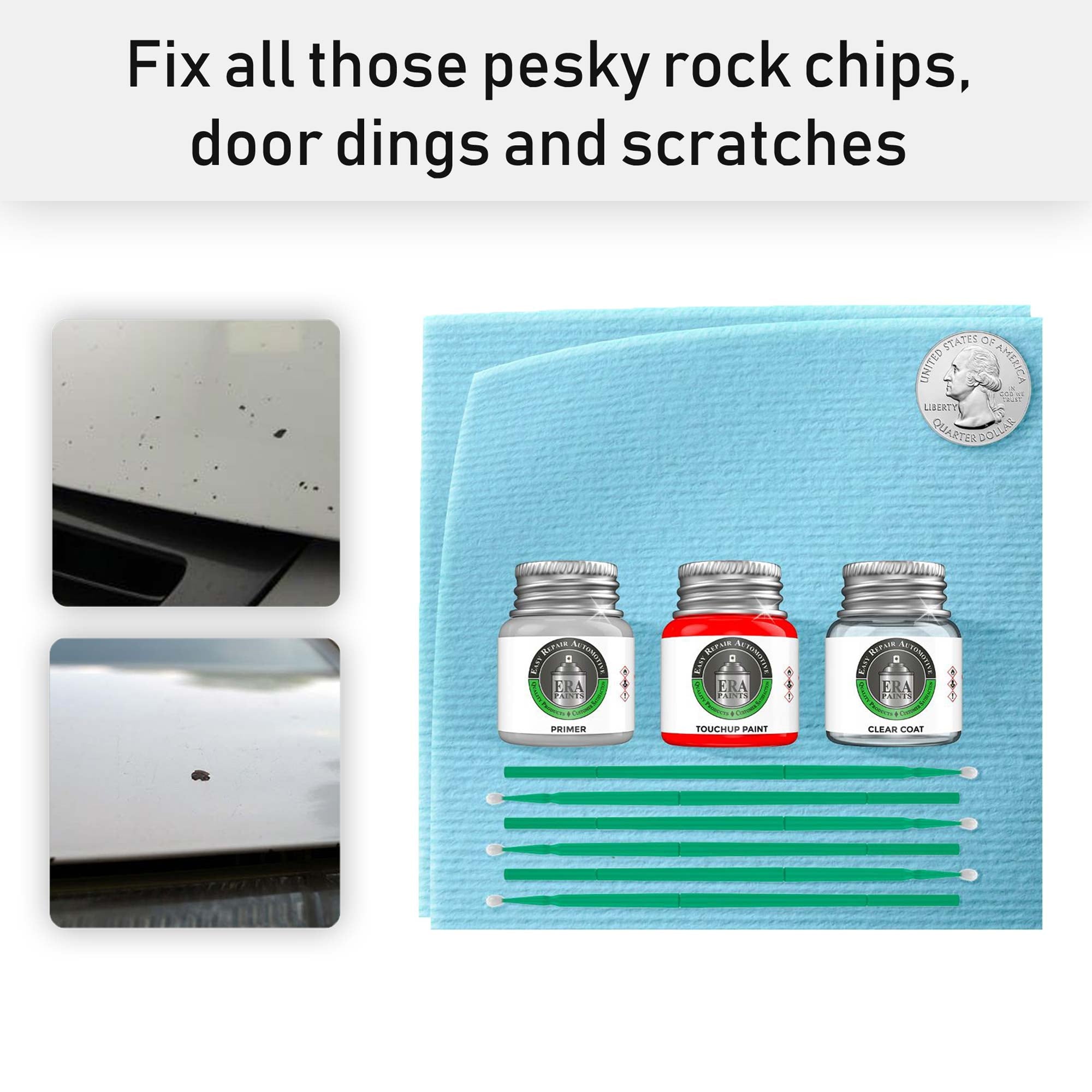 ERA Paints (1AF/2144/CAH/JBC2144 Italian Racing Red Metallic) Compatible With Jaguar E Pace 2019-2021 Exact Match Touch Up Paint