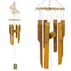 Yaoping Bamboo Wind Chime, 36 inch Handmade Wall Hanging Music Windchime with Deep Tone Clearance Gifts for Garden Indoor Outdoor