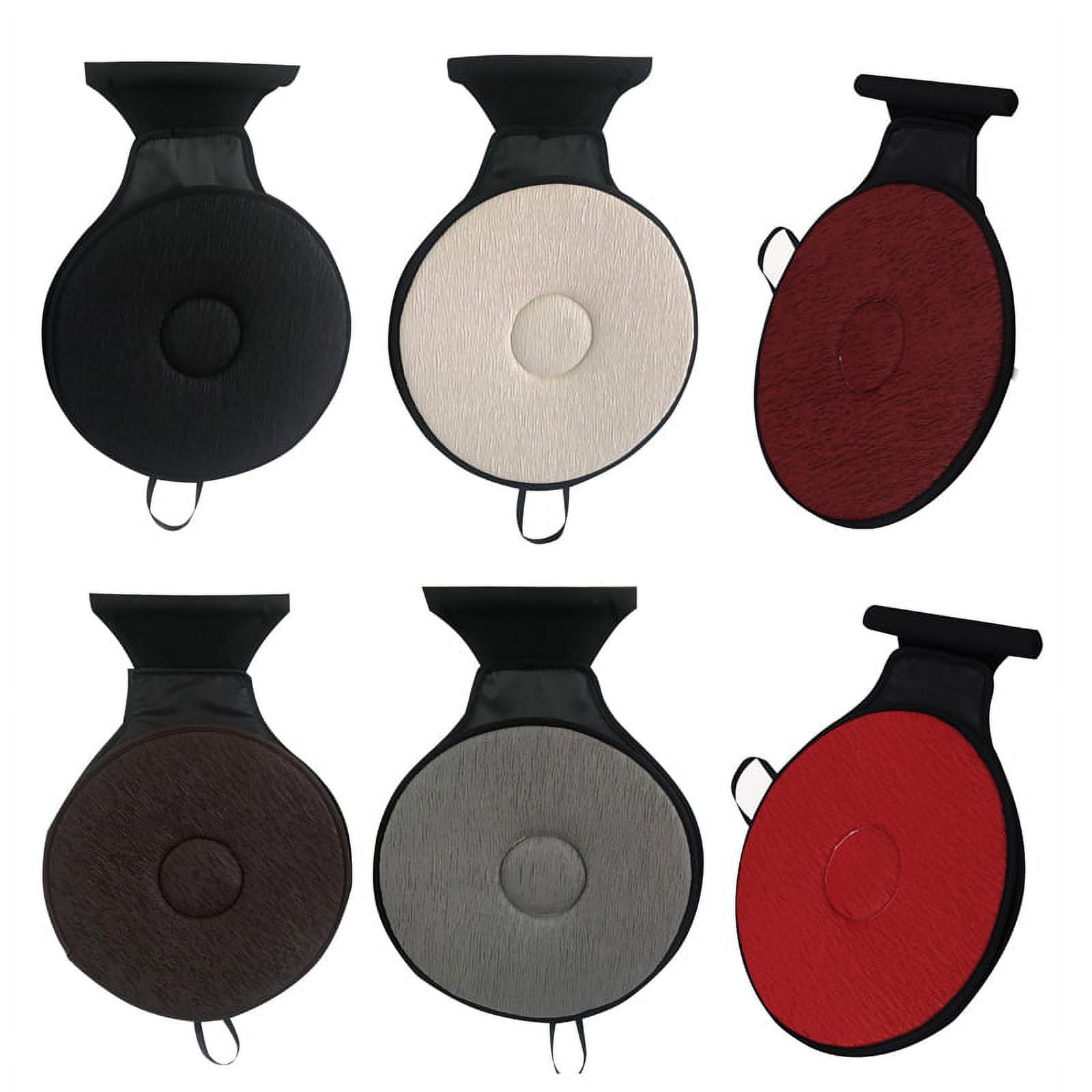 360 Degree Rotate Swiveling Car Seat Cushion Easy In Out Soft Seat Pad