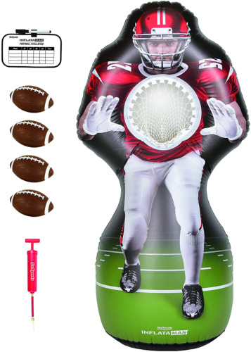 Gosports Inflataman Football Challenge - Inflatable Receiver Touchdown Toss Game