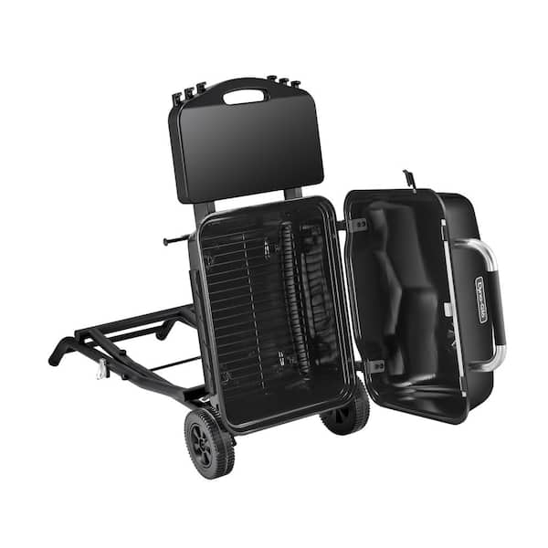 Portable Charcoal Grill in Black