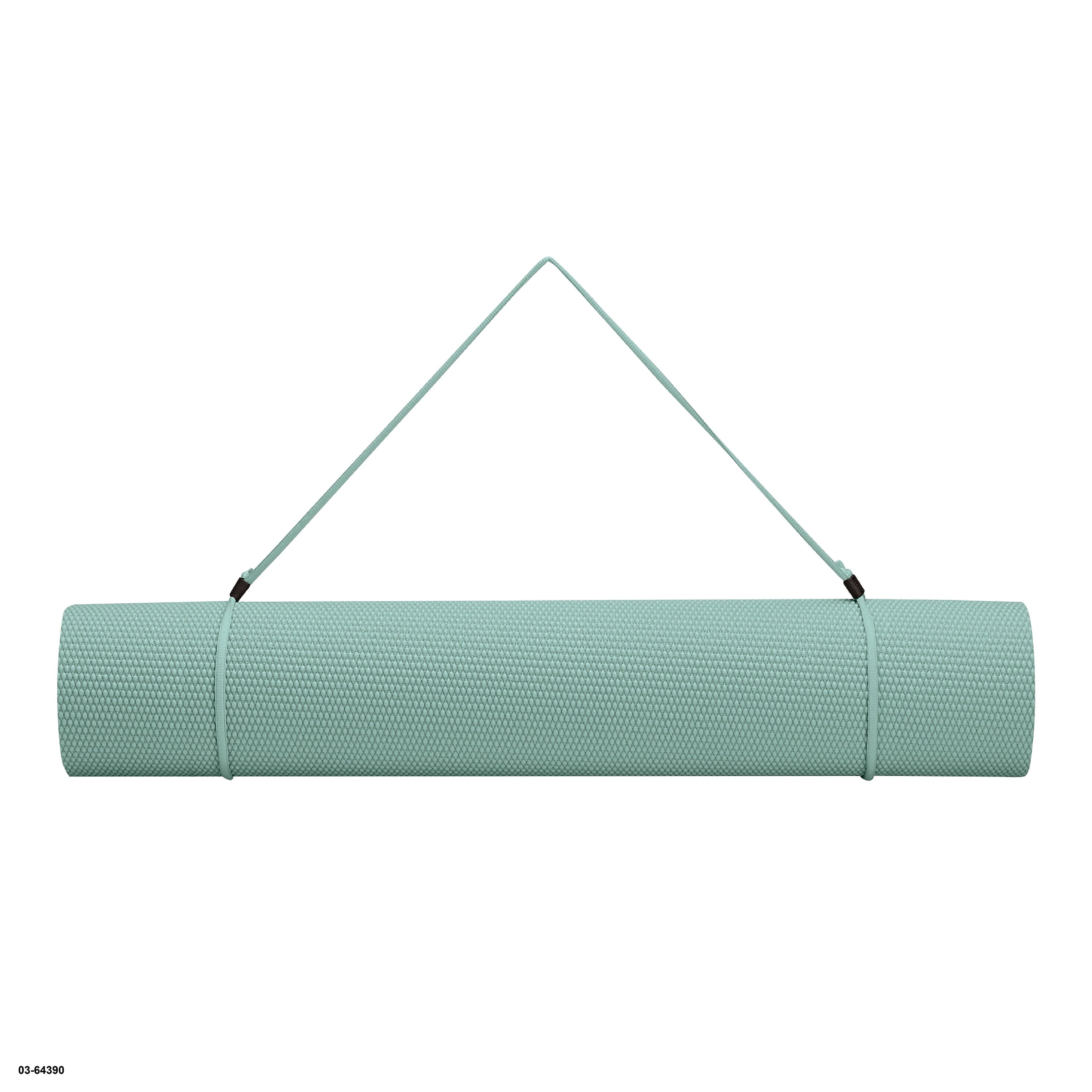 Gaiam 5mm Printed Yoga Mat, Mint Marrakesh, PVC