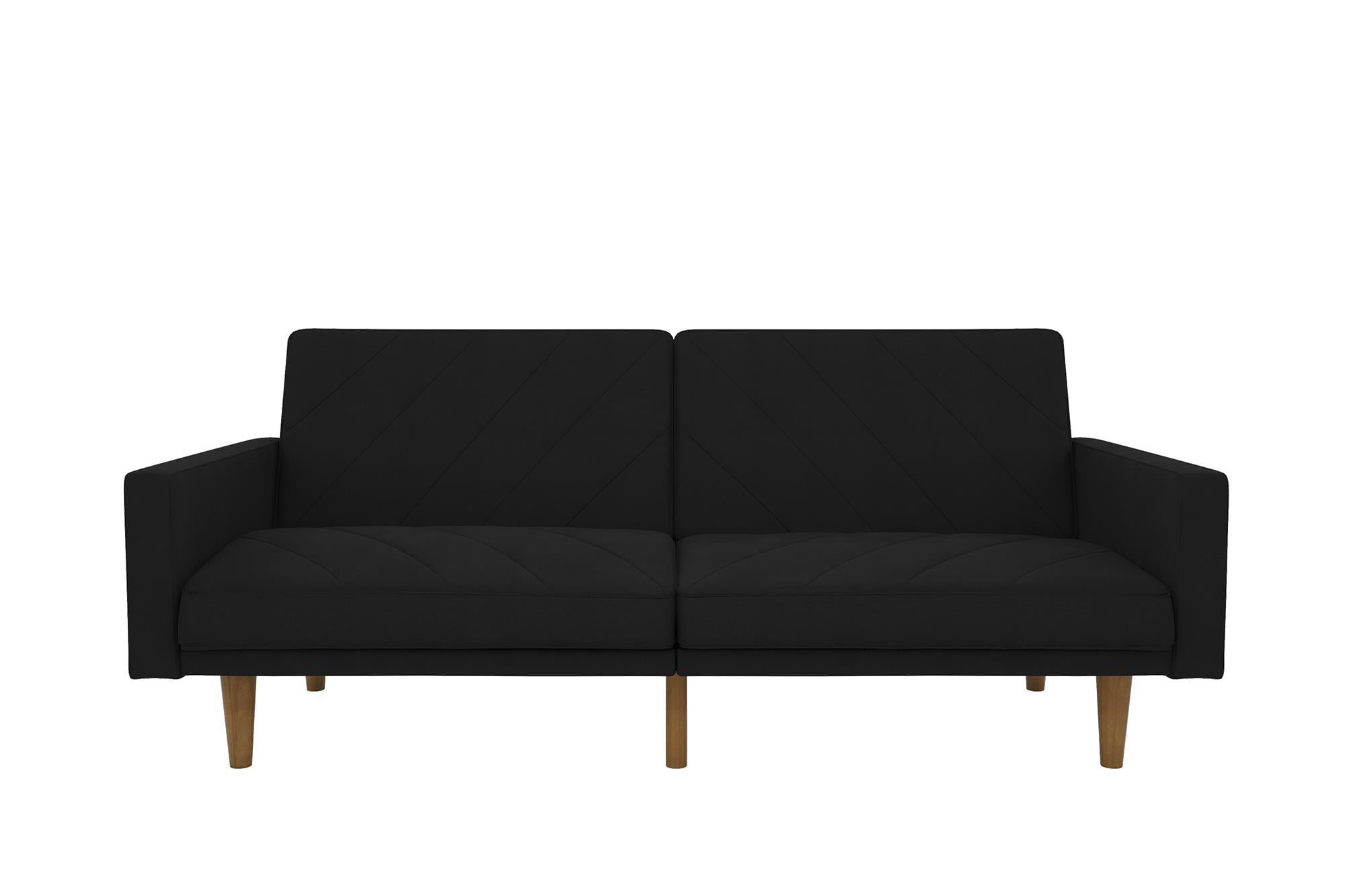 DHP Paxson Futon, Black Linen