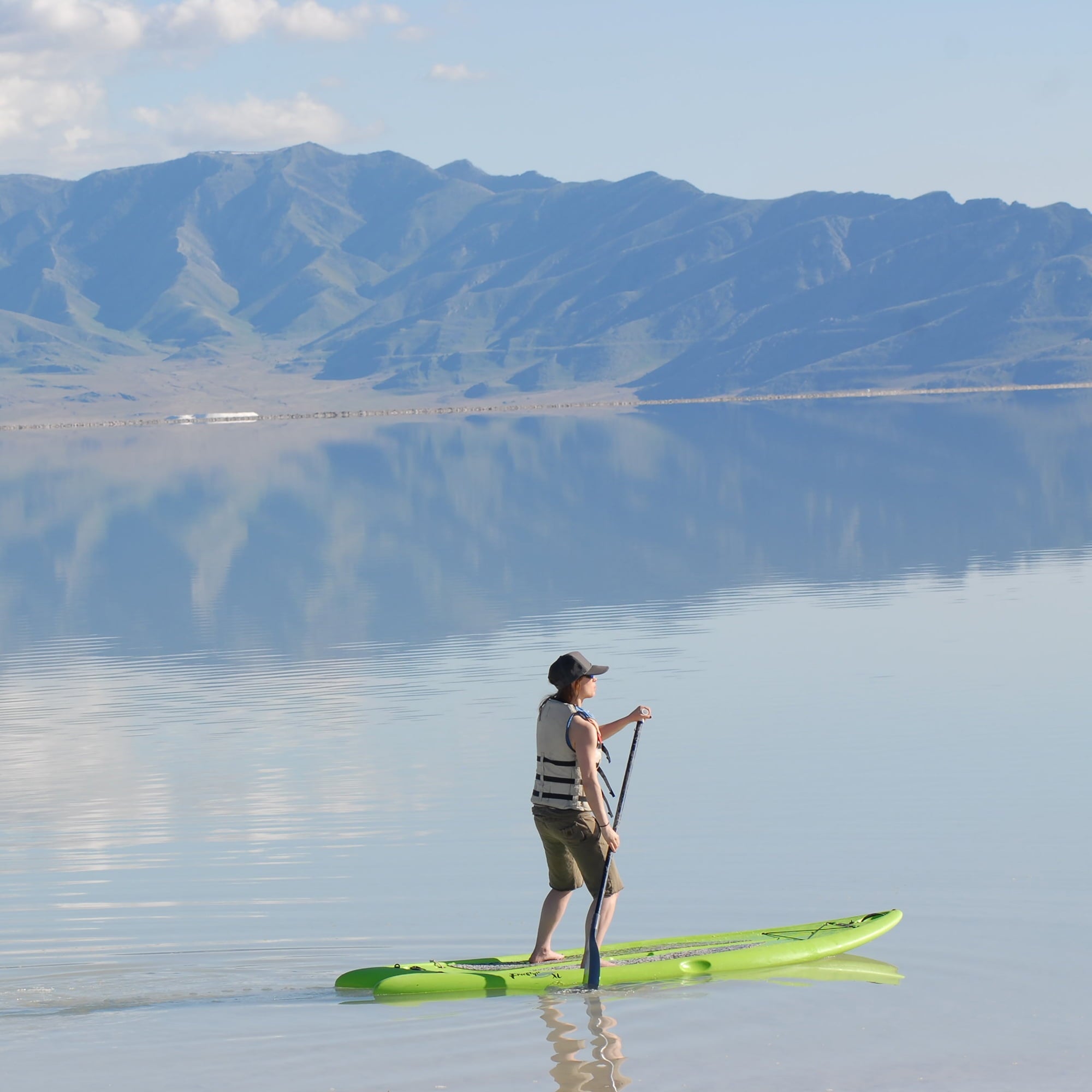 Lifetime Freestyle XL™ 116 in Stand-up Paddleboard, Lime Green (90213)