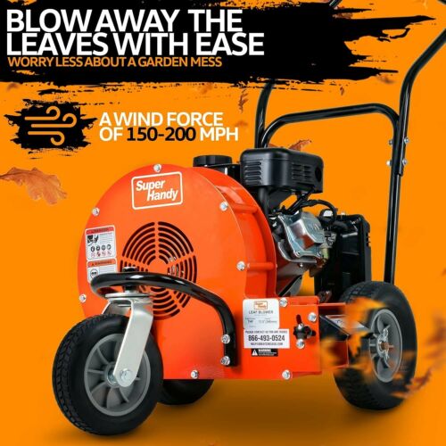 Jet Sweep ManSuperHandy Leaf-SNOW Blower Wheeled Walk Behindual Propelled Power