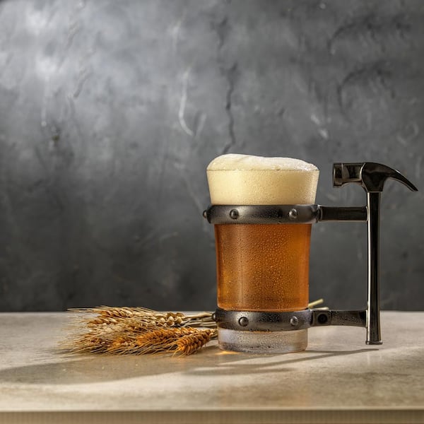 Tools Collection 17 oz. Hammer Handle Single Beer Mug
