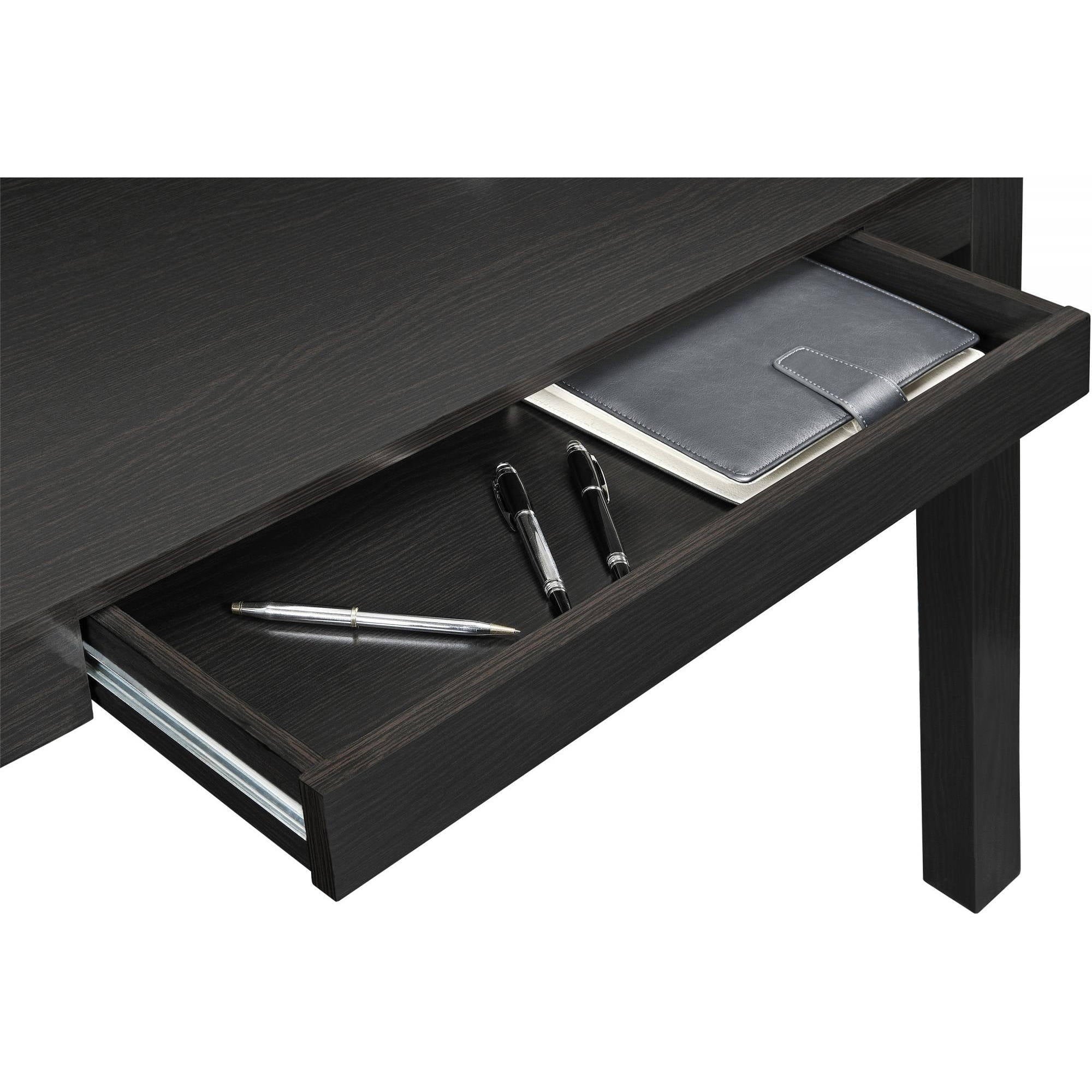 Ameriwood Home Glyndon Computer Desk with Drawer, Espresso