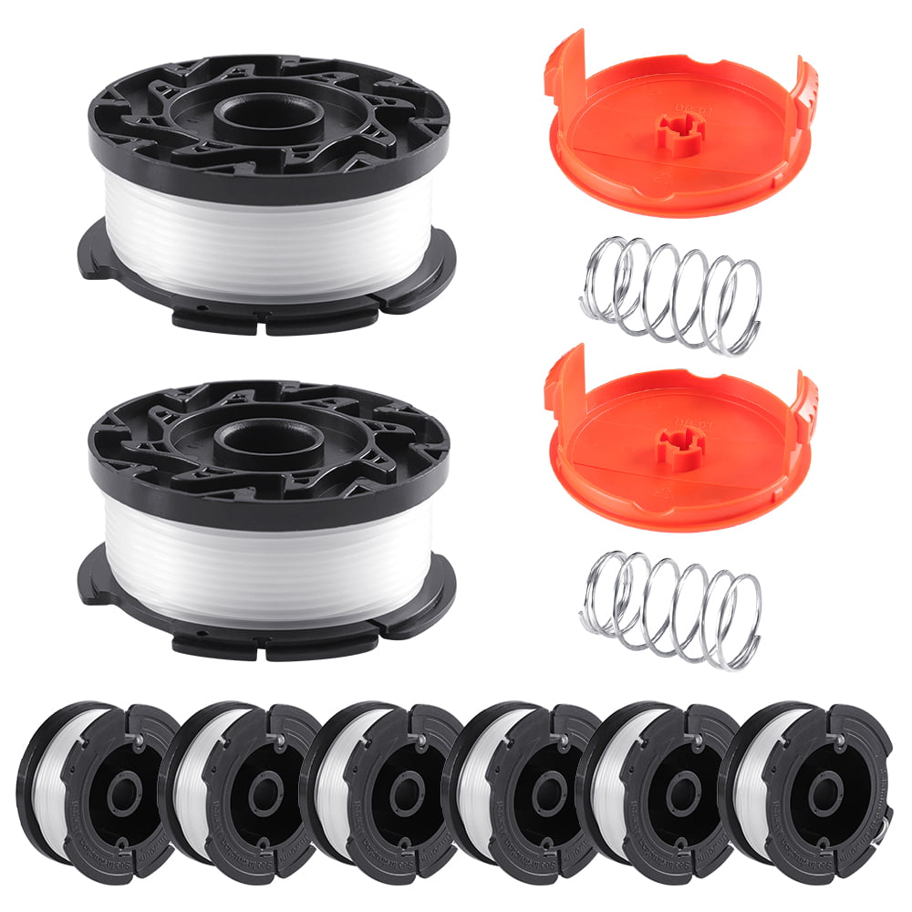10 Pack String Trimmer Replacement Spool Compatible with BLACK+DECKER, 240ft 0.065