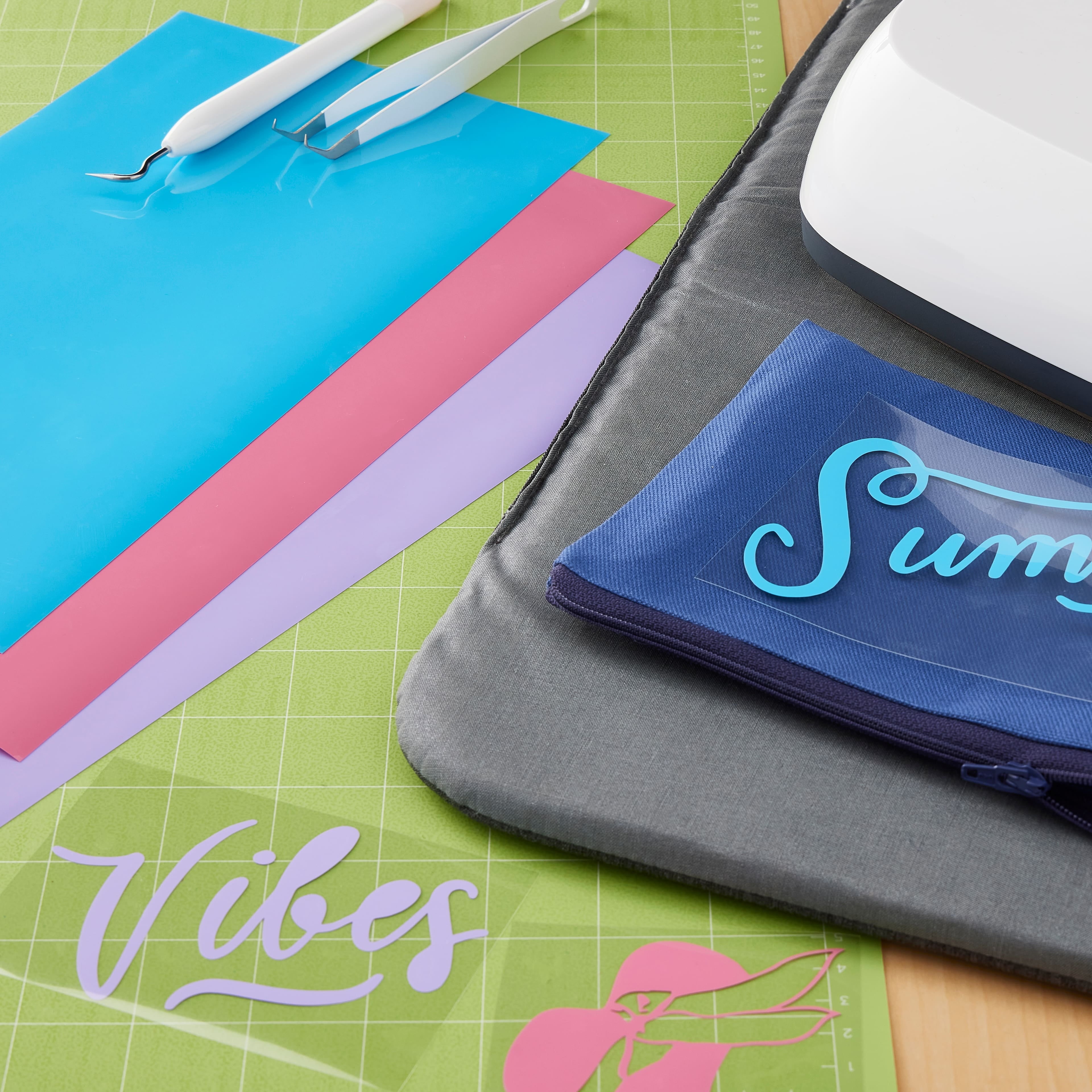 9 Packs: 3 ct. (27 total) Cricut® Everyday Iron On™ Pastels Sampler
