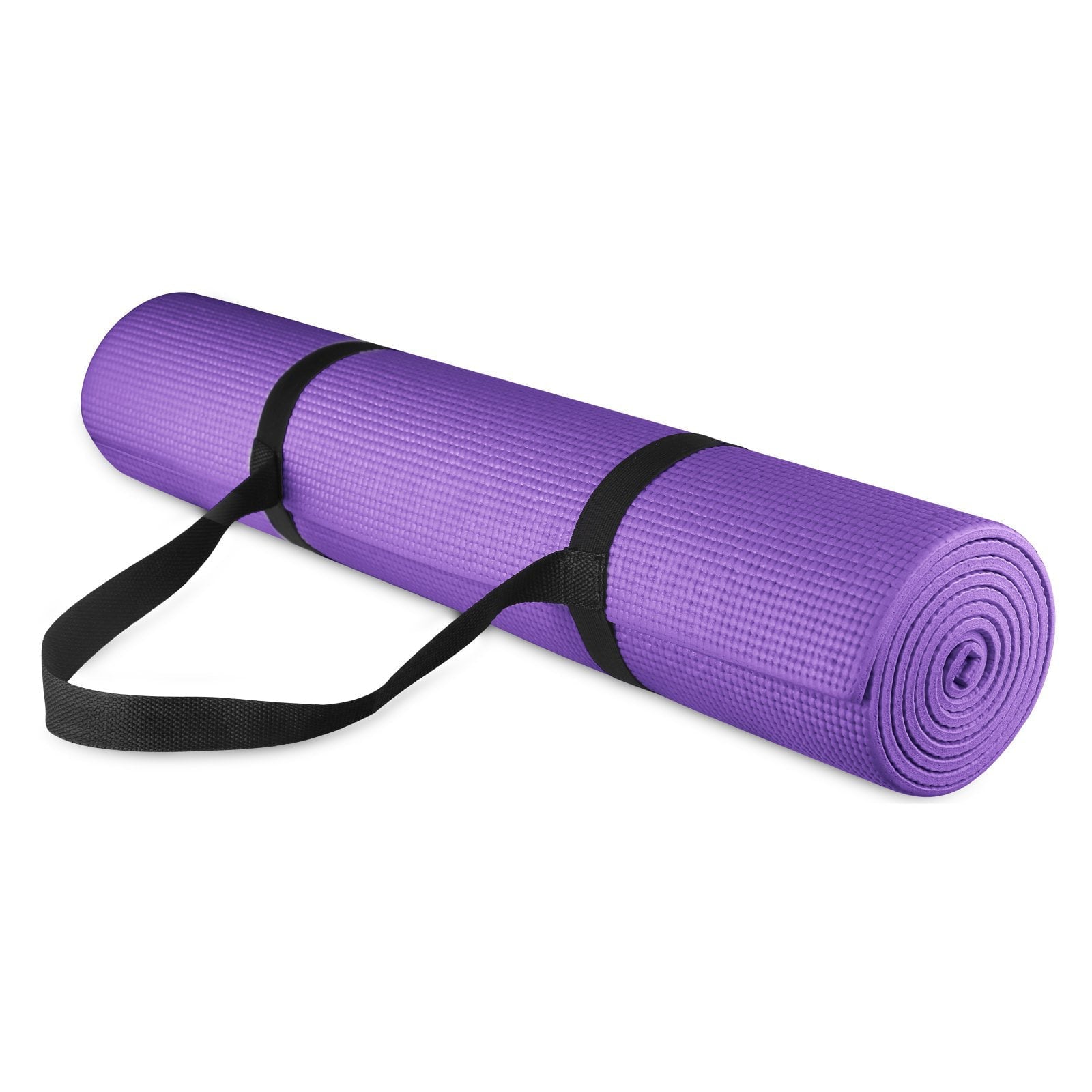 Balance From 1/4 in. All Purpose High Density Non-Slip Yoga Mat with Carrying Strap