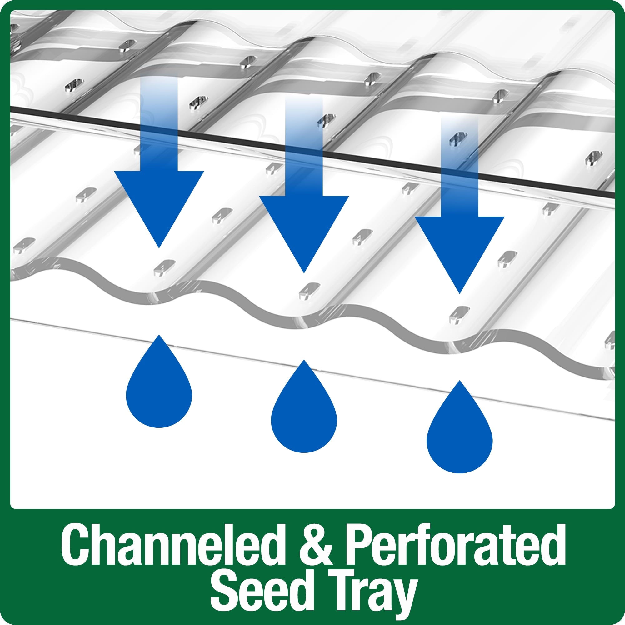 Wild Wings Clear View Plastic Window Bird Feeder 2 Cup Capacity 6.5