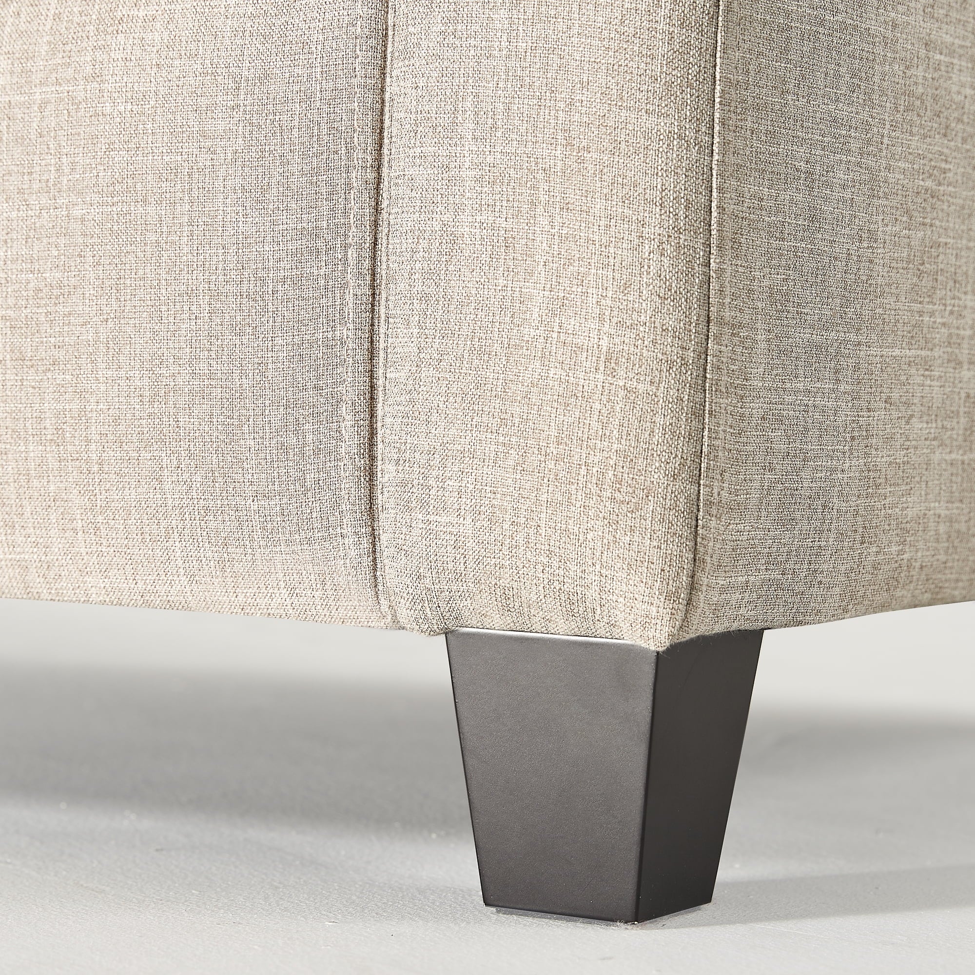 Zinus Josh 2-Seater Loveseat, Beige