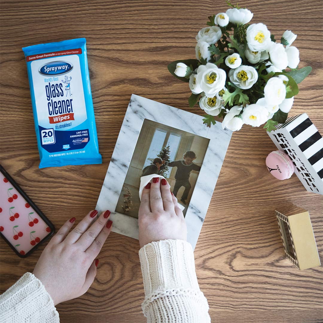 Sprayway Glass  Cleaner Wipes 20/pack