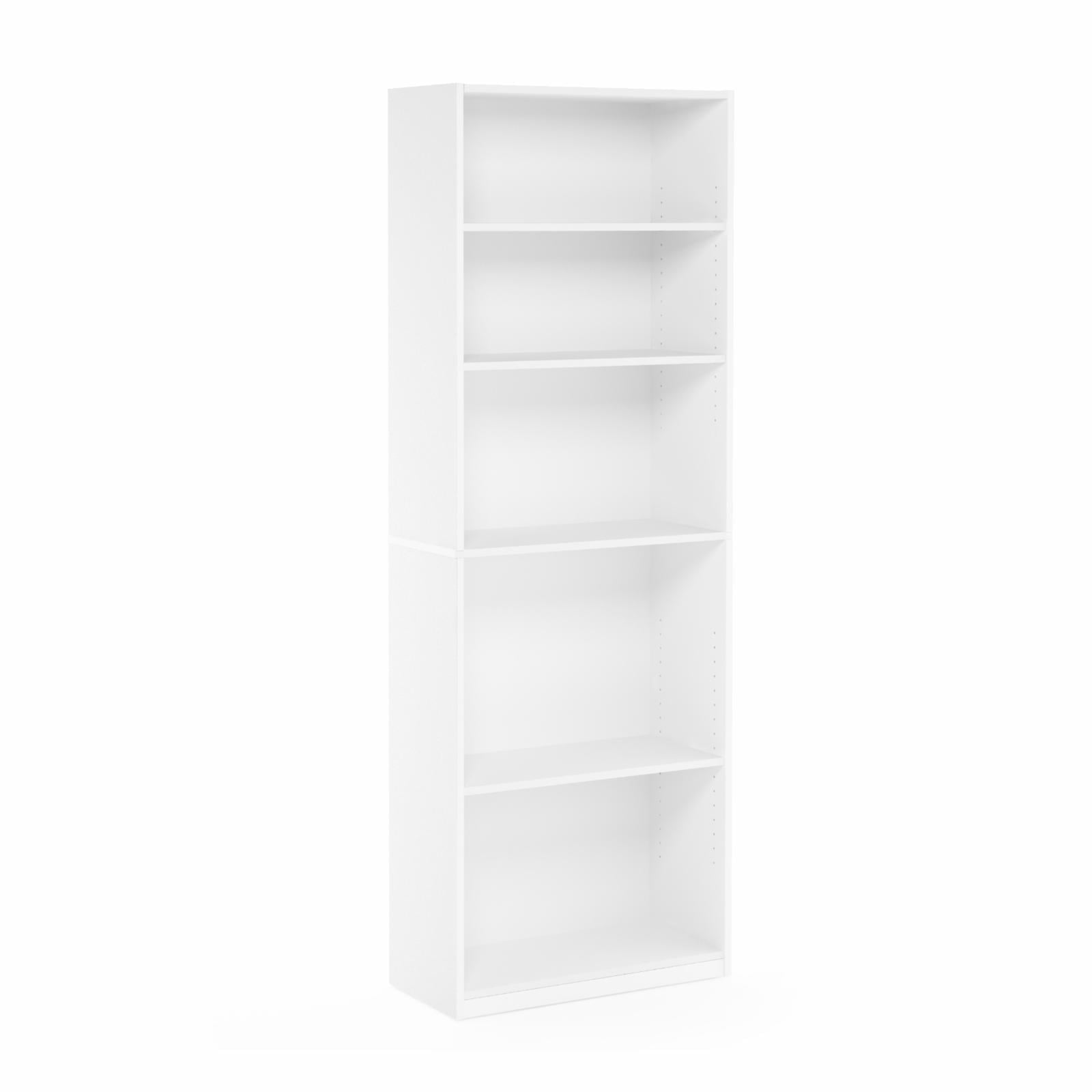 Furinno Jaya Simply Home 5-Shelf Bookcase