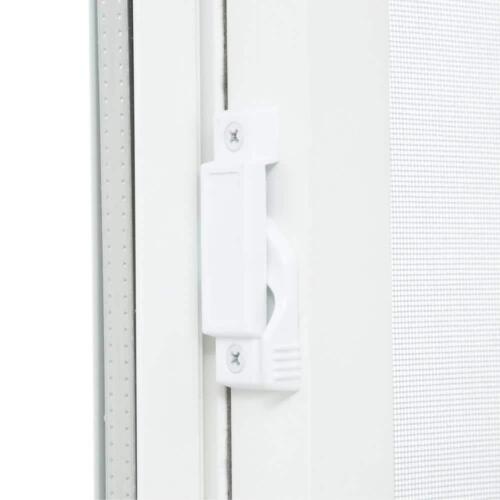 Window Dual Pane Left-Hand Single Sliding Insulated Glass White Removable Screen