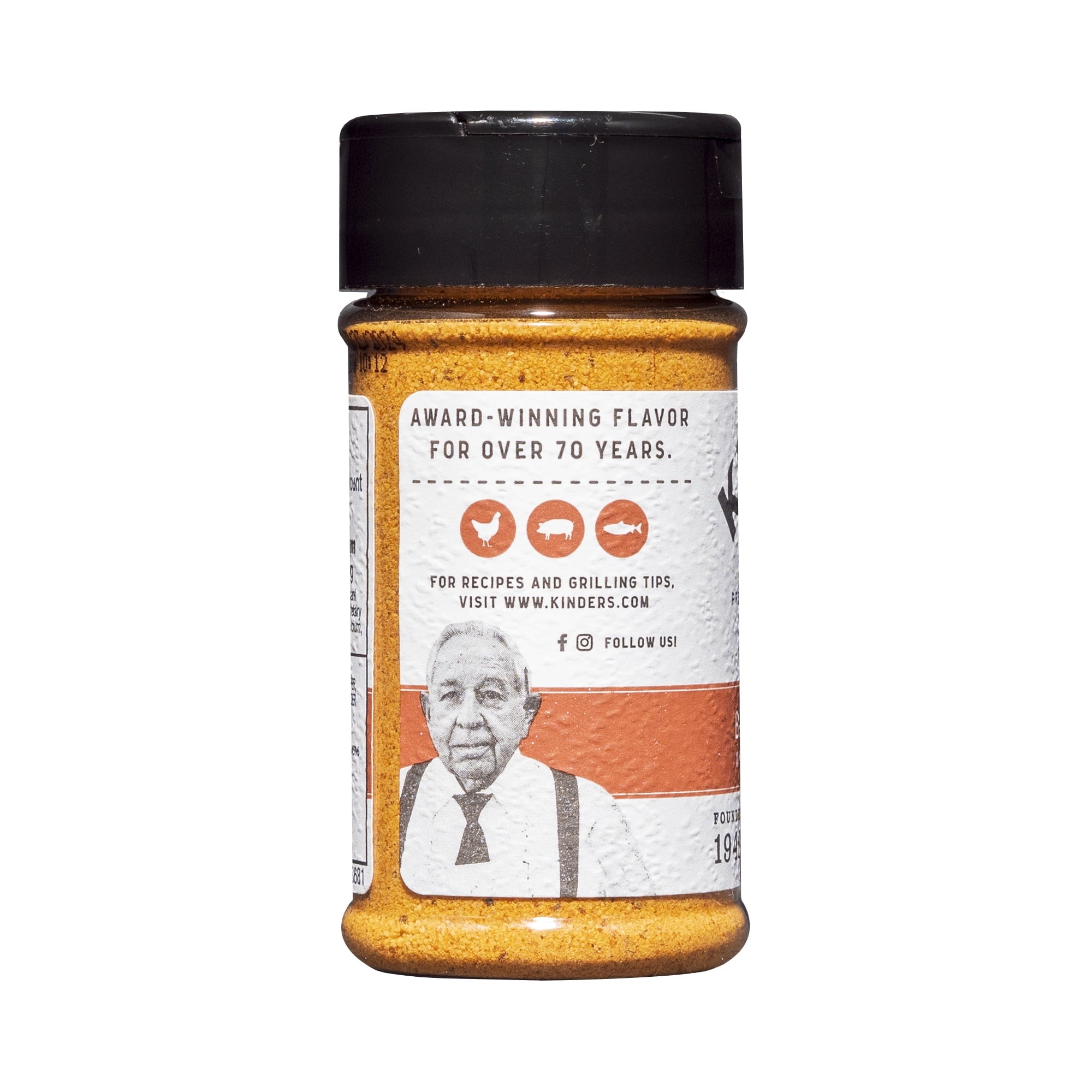 Kinder's Brown Sugar with Woodfired Garlic Rub and Seasoning, 2.2oz