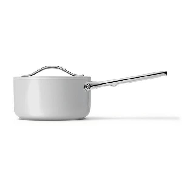 Non-Stick Ceramic Mini Fry Pan and Mini Sauce Pan Duo Gray