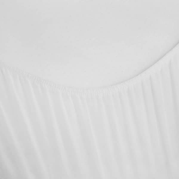 Fitted Jersey Mattress Protector With Noiseless Waterproof Barrier - Twin Xl