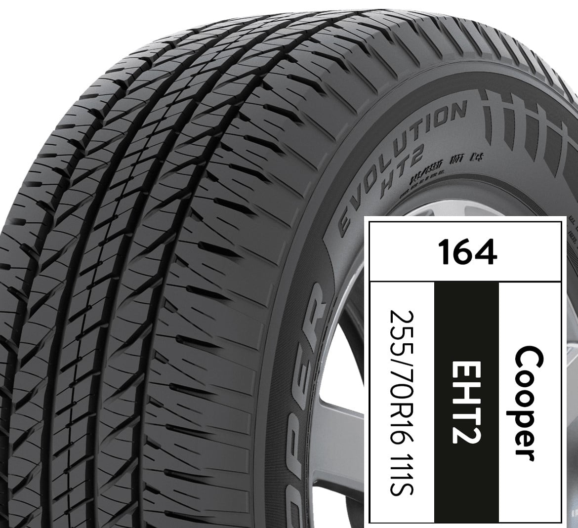 Cooper Evolution HT2 255/70R16 111S All-Season Tire