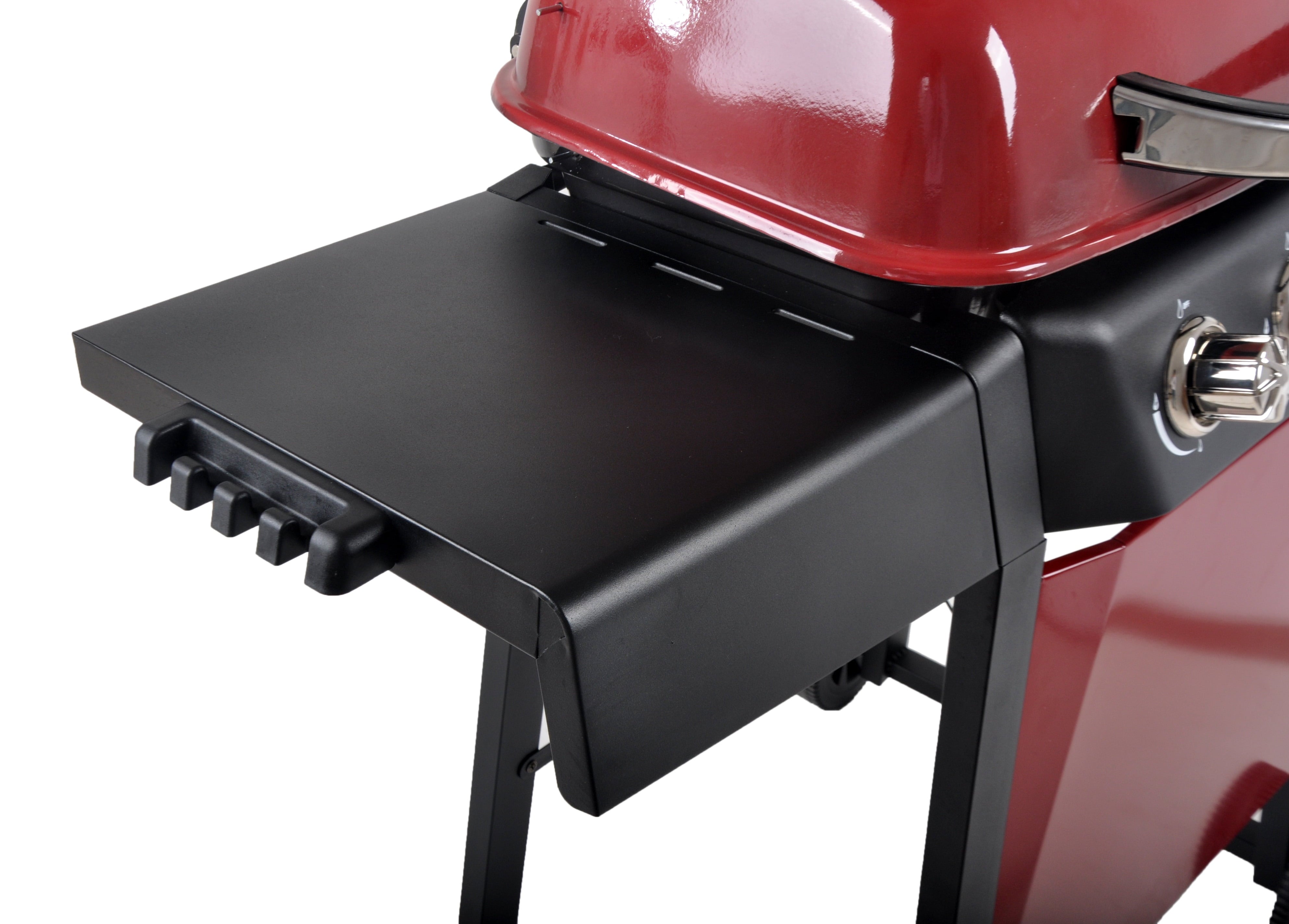 RevoAce 4 Burner Propane Gas Grill Including a Side Burner, Red Sedona, GBC1729WRS