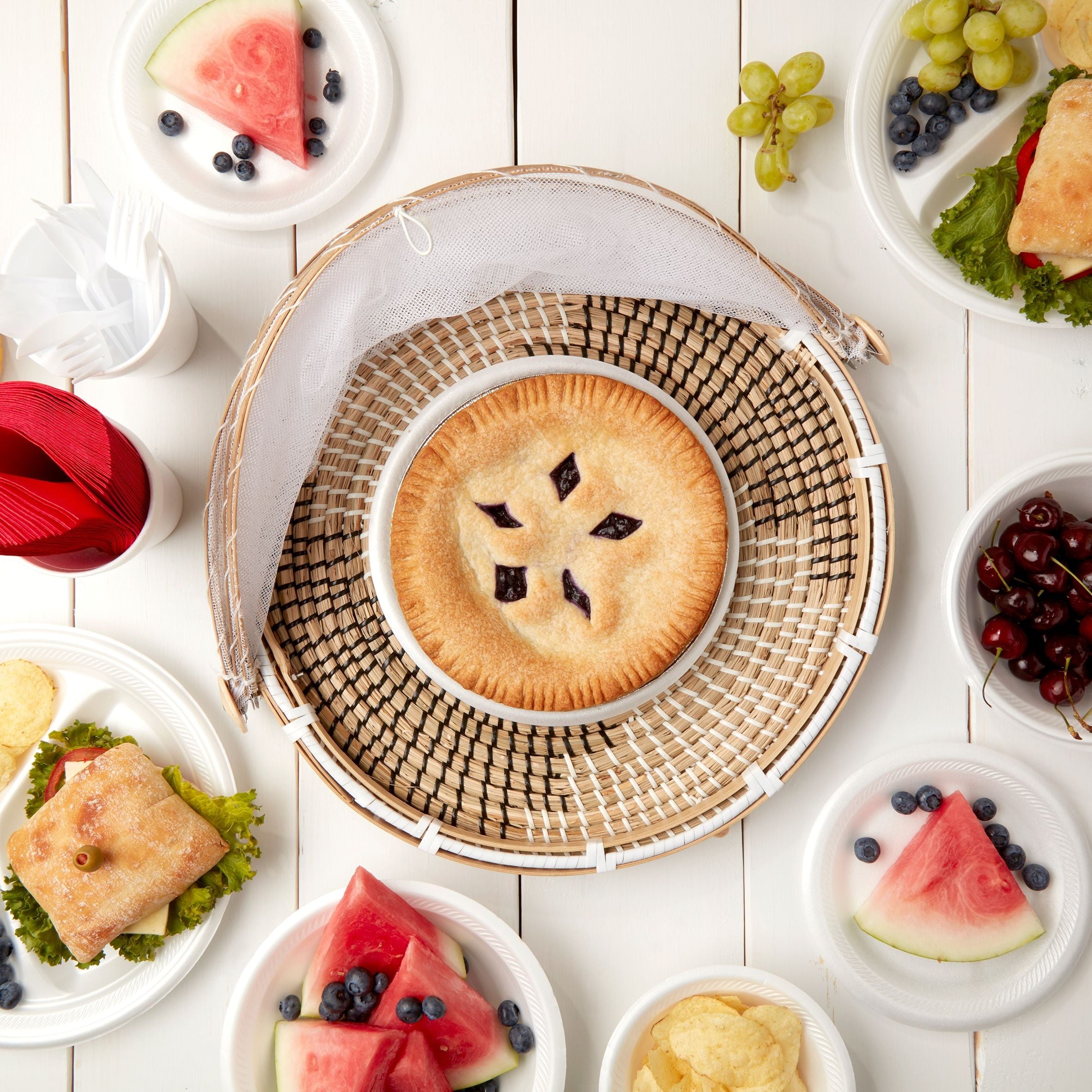 Great Value Everyday Disposable Foam Plates, 9 in, 150 CT