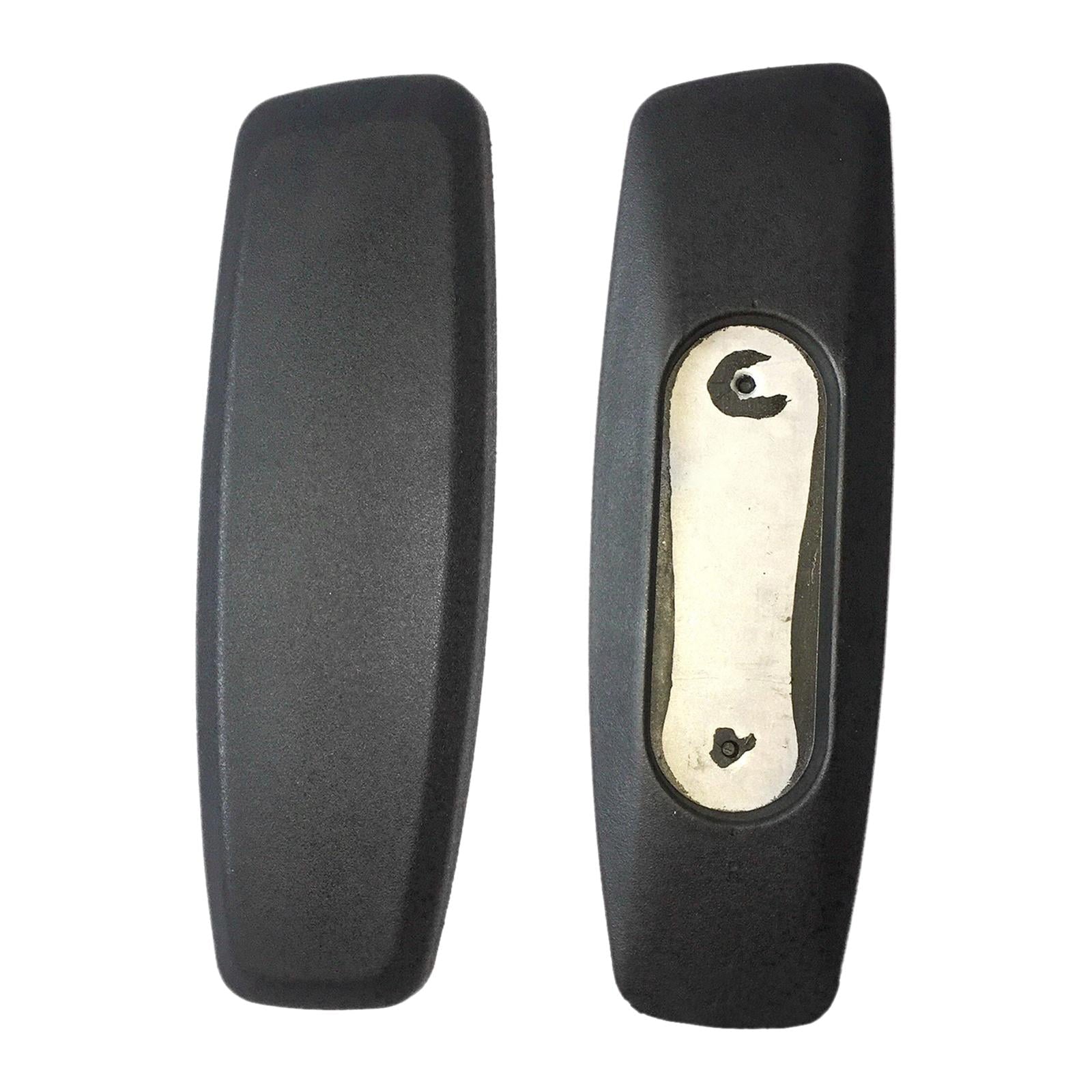 Pair Office Chair Parts Armrest Arm Replace Fittings Office Chair Handle Waterproof Comfort Armrest Pads for Gaming Chair Home