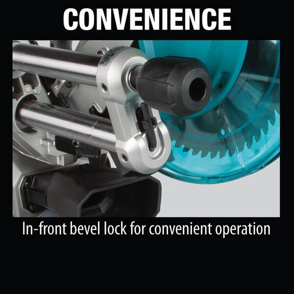 18V X2 (36V) LXT Brushless 10 in. Dual-Bevel Sliding Compound Miter Saw Kit (5.0Ah) with bonus Folding Miter Saw Stand