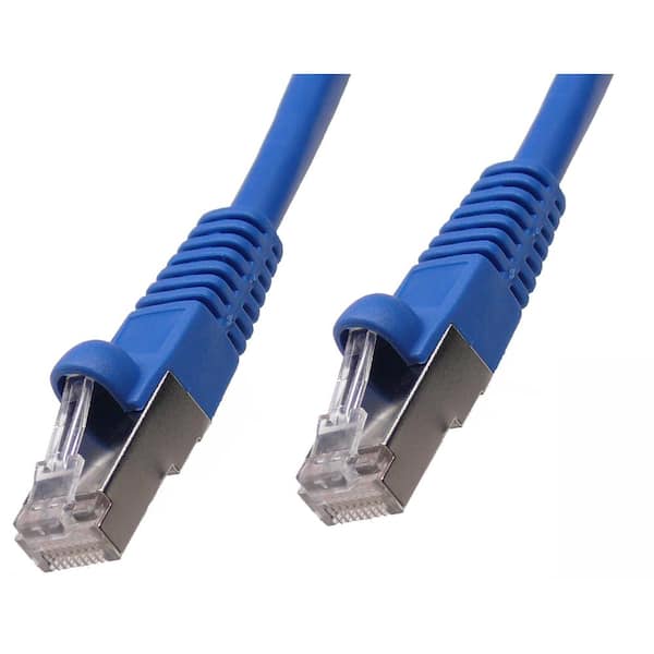 100 ft. Cat5e Snagless Shielded (STP) Network Patch Cable, Blue
