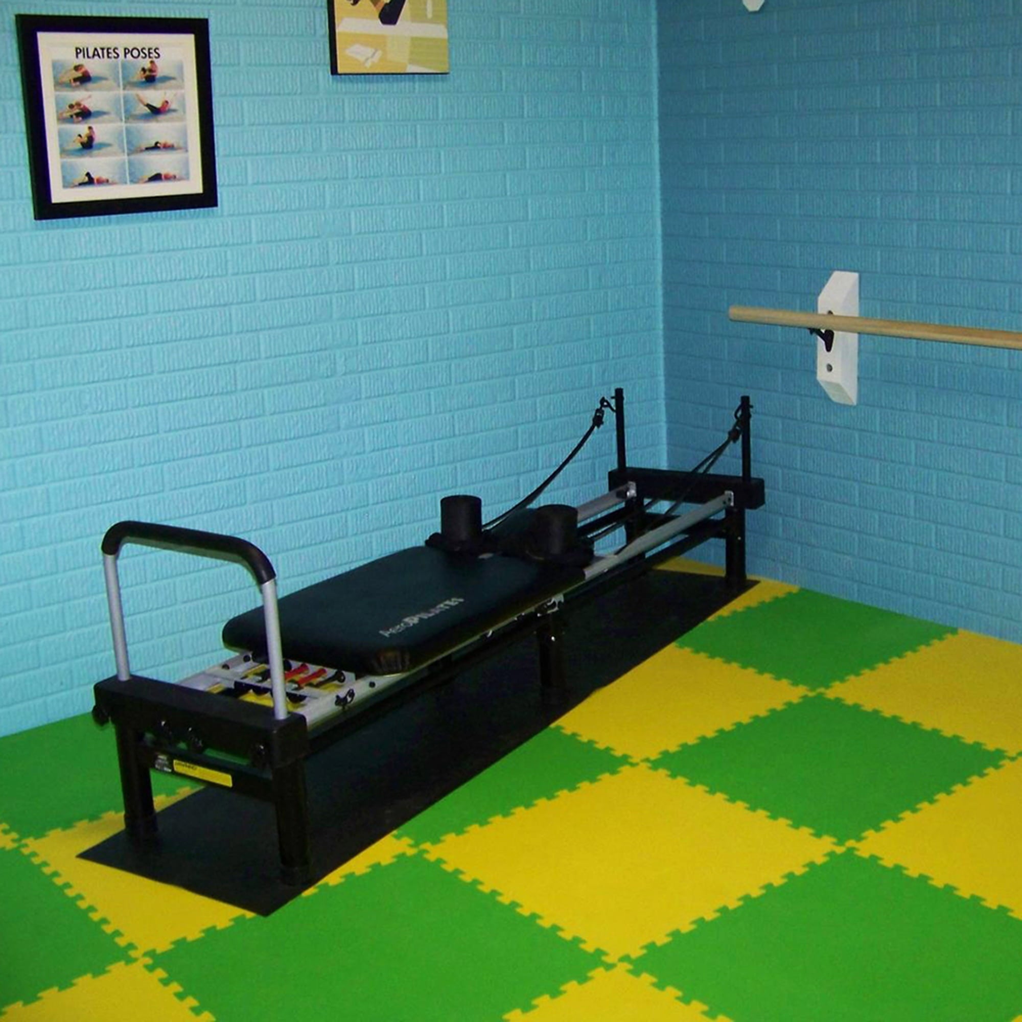 Greatmats Foam Kids and Gym Mats Premium 5/8 Inch x 2x2 Ft. Black Case of 15