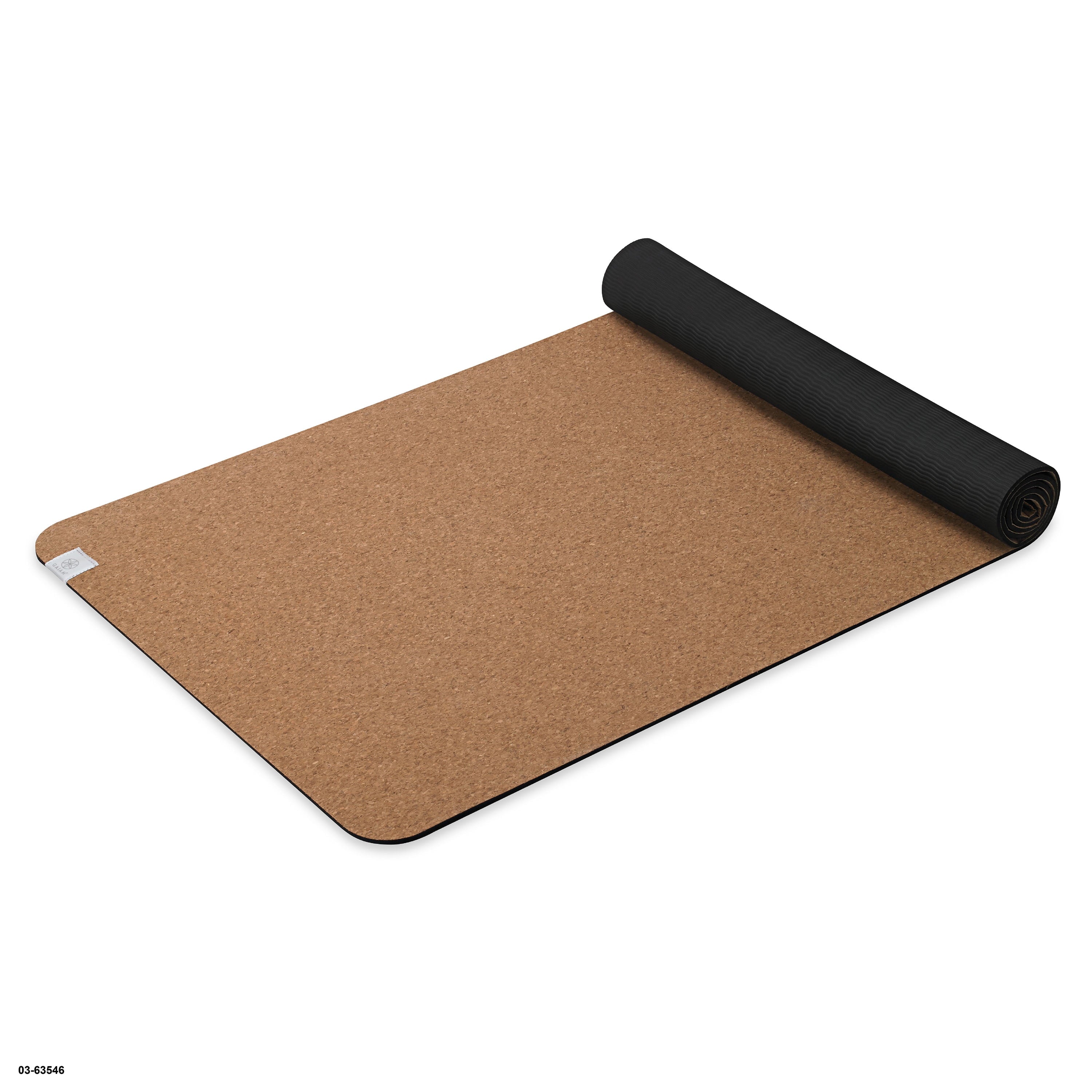 Gaiam 5mm Cork &TPE Yoga Mat