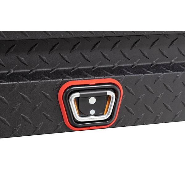 56 in. Matte Black Aluminum Lo- Side Truck Tool Box