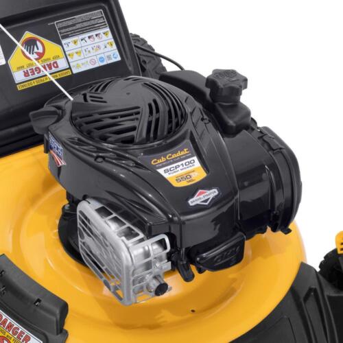 Cub Cadet Gas Walk Behind Push Lawn Mower 3-1 Stratton Engine + 21" 140cc Briggs
