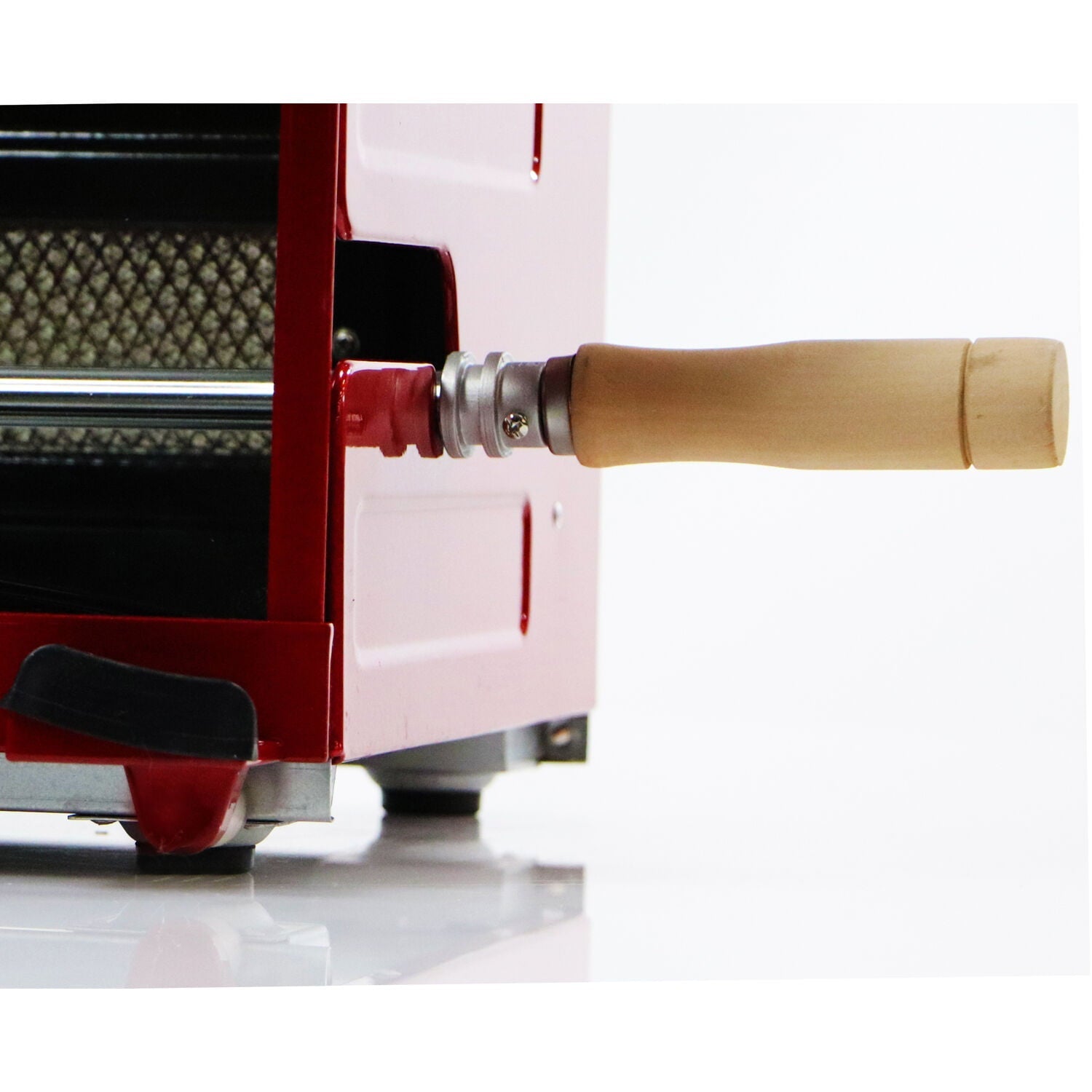 Brazilian Flame Brazilian Gas Rotisserie Grill with 3 Skewers in Red